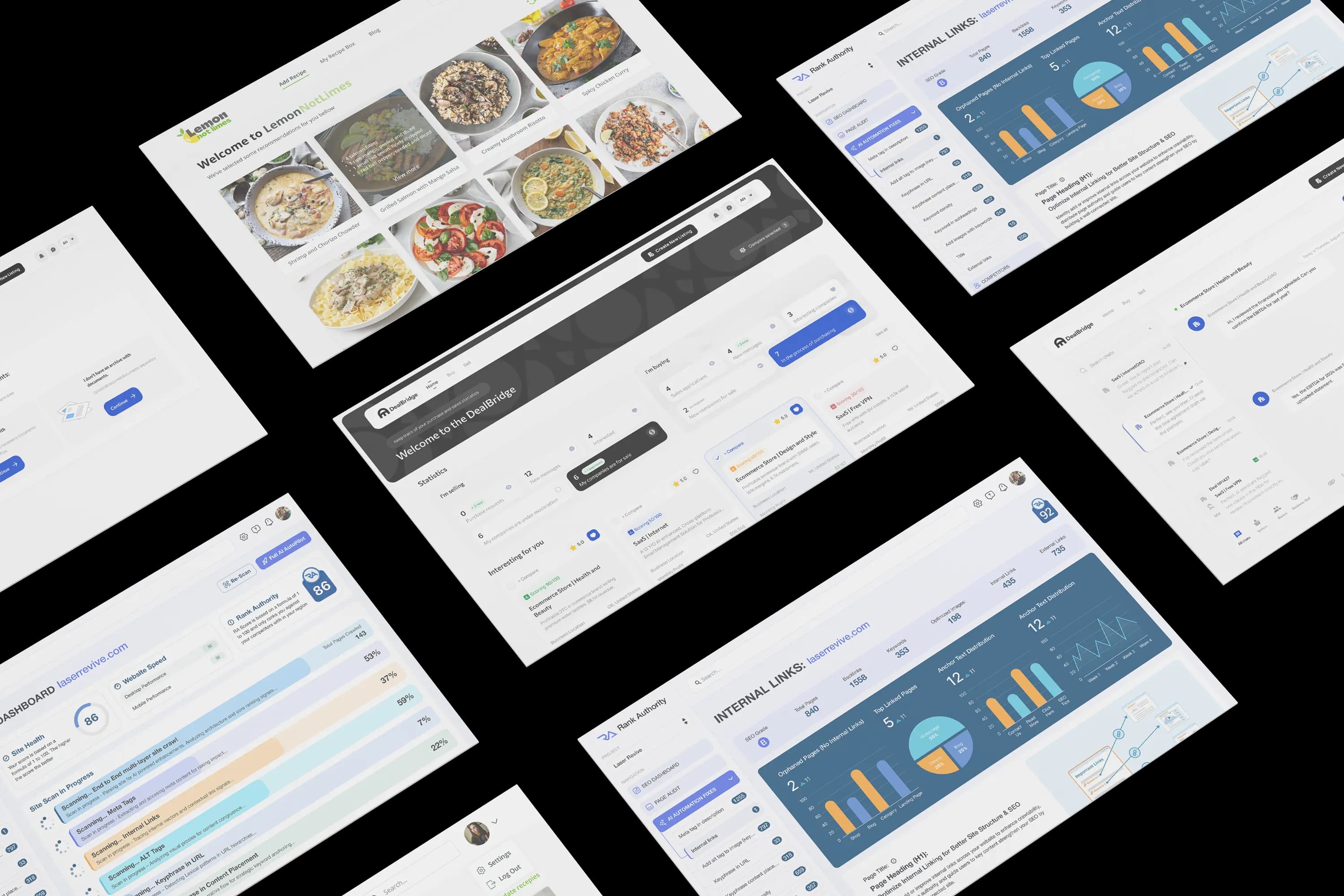 Geometric shapes background