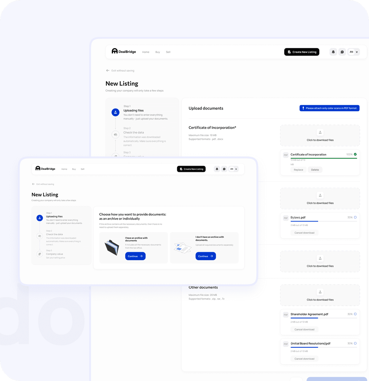 Functionality screenshot 1