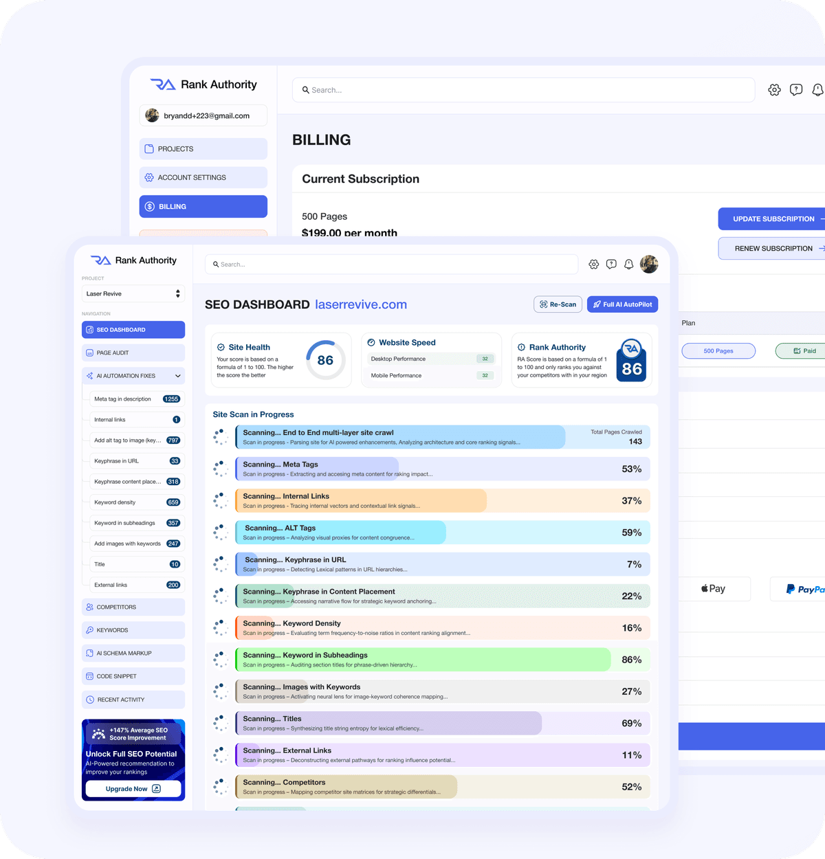 Functionality screenshot 1